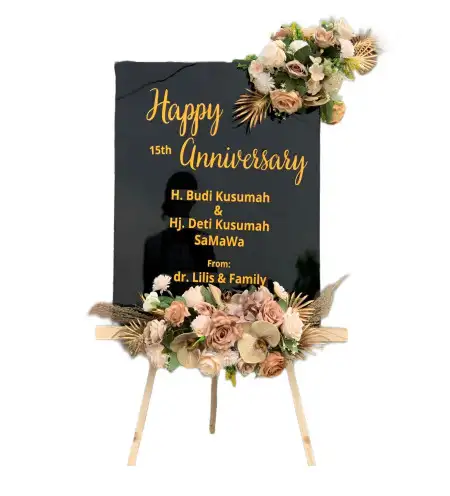 Papan Bunga Akrilik Sigedang